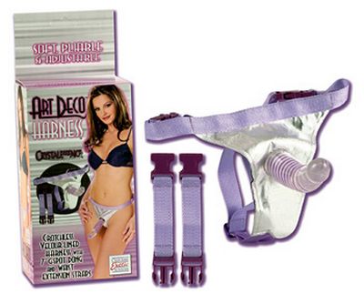 Art Deco Harness and Dildo