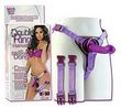 Double Ring Harness with Silicone Dong