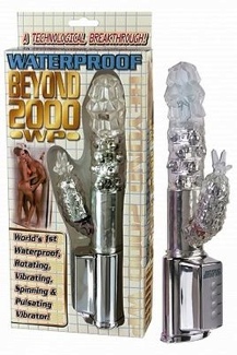 Beyond 2000 Waterproof Multi-Vibe - Clear
