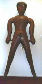 Black Male Vibrating Doll