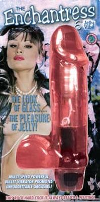 Enchantress 6 inch Vibrator - Red
