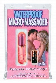 Waterproof Micro Mini Massager - Pink
