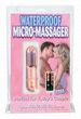 Waterproof Micro Mini Massager - Clear