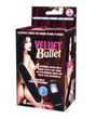 Velvet 4 inch Bullet - Black