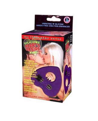 Silicone Heart's Desire - Purple