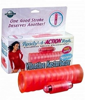Ready 4 Action Vibrating Masturbator