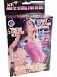 Vibrating Jelly  Masturbator Purple