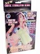 Vibrating Jelly  Masturbator Green