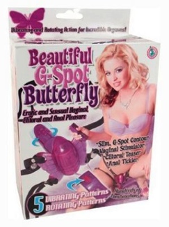 Beautiful G Spot Butterfly Purple