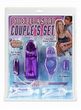 Duo Pleasure Couple's Set - Purple
