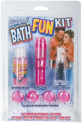 Waterproof Bath Fun Kit - Pink