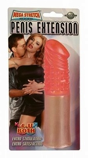 Mega Stretch Penis Extension - Pink