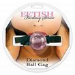 Diamond Ball Gag - Pink