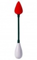 Rose Silicone Vibrating Red