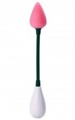 Rose Silicone Vibrating Pink