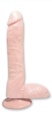 Basix Dong WithSuction Cup Flesh