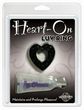 Heart Shaped Luv Ring Black