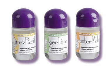 Pheromone Massage Oil -Citrus/Basil