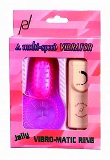 Jelly Vibro-matic Stimulating Ring -Lavender