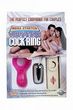 Cock Ring with silver egg - Pink