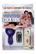 Cock Ring with silver egg - Lavender