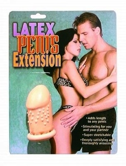 Latex Penis Extension -Small bumps
