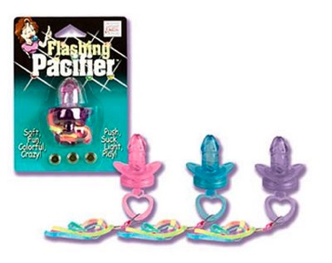 Flashing Penis Pacifier
