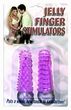 Jelly Finger Stimulators - Purple