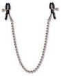 Nipple Clamps - Silver Beaded