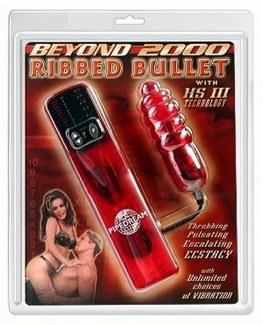 Beyond 2000 HS3 Ribbed Bullet Red