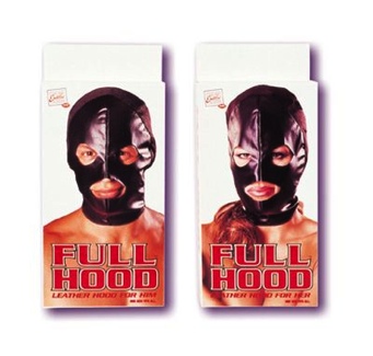 Leather Hood - Man