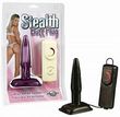 Stealth Vibrating Butt Plug - Black