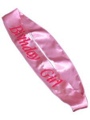 Birthday Girl Flash Sash Pink