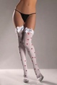 Heart Pattern Thigh Highs