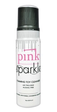 Pink Sparkle Foaming Toy Cleanser 8 Oz