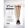 Diamond Stay Up Thigh High Stocking Black Os
