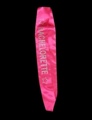 Sash With Bachelorette Logo Hot Pink
