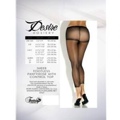Sheer Footless Panty Hose Black Os