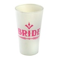 Rock Bride Pint Glass Pink