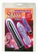 Tickler Sleeve w/vibrator -Purple
