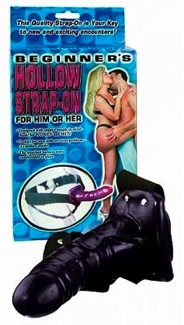 Hollow Strap On - Purple