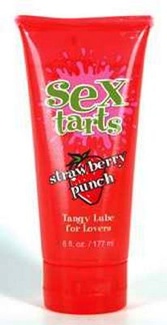 Sex Tarts Lube - Strawberry 6 oz