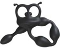 Flexi Felix Silicone Anal Beads - Black