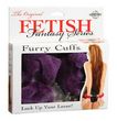 Fur Handcuffs - Purple
