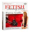 Fur Handcuffs - Red