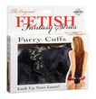 Fur Handcuffs - Black