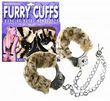 Fur Handcuffs - Zebra