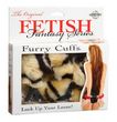 Fur Handcuffs - Tiger