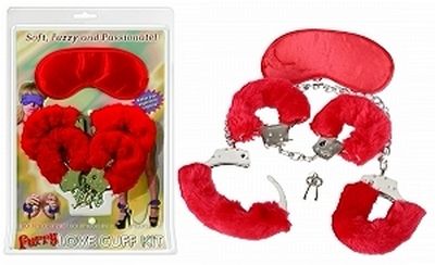 Furry Love Cuff Kit - Pink