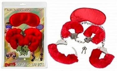 Furry Love Cuff Kit - Red